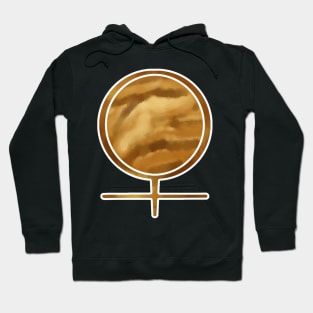 Venus Astronomical Symbol Hoodie